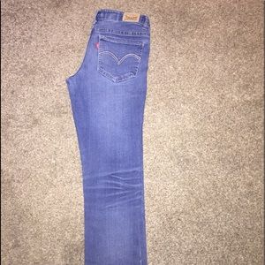 Girls Levi skinny jeans